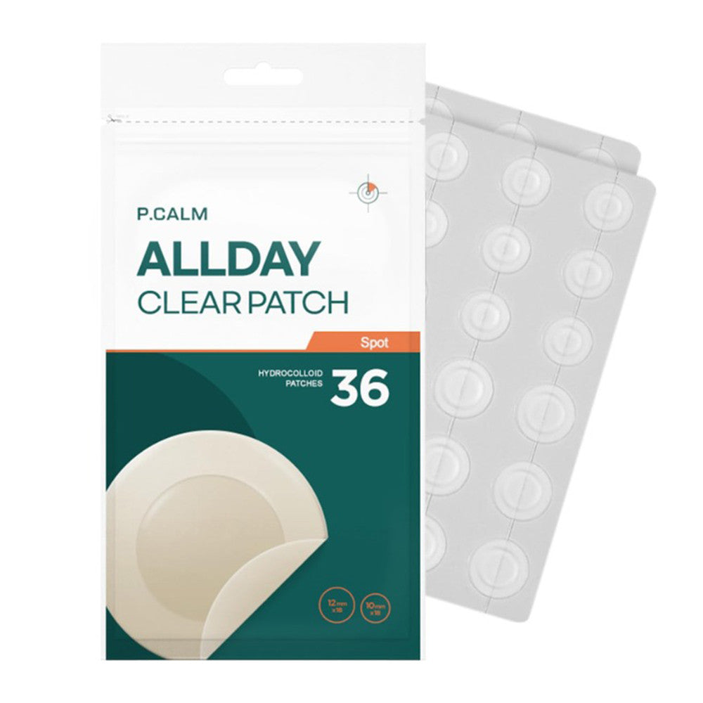 P.calm Allday Clear Spot Patch Speeds Up Spot Healing Patches 36Ea